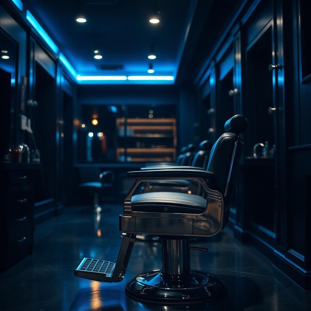Cuts Barber Shop chair